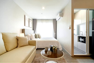 Condos for rent : For Rent Regent Home Bangna River View High Floor Brand New Unit