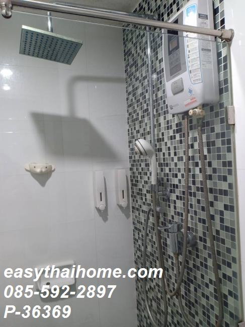 รูป [P-36369] ขาย เมโทร สกาย รัชดา 2.2 ล้าน (ราคาถูกสุด) | 1 นอน ชั้น 3 ตึก A ใกล้ MRT ห้วยขวาง ย่านดินแดง 085-592-2897 Line: @easythaihome - รูปที่ 9/20