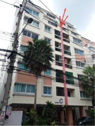 รูป ห้องชุด/คอนโดมิเนียม 46.69 ตร.ม. ห้องชุด เดอะบรีส คอนโดมิเนียม [ชั้น 6 อาคาร C] เมืองนนทบุรี นนทบุรี 1.4M - รูปที่ 6/9