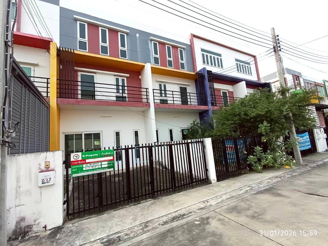 รูป ทาวน์เฮ้าส์ 23.2 ตร.วา เดอะแฮปปี้เนส วัดลาดปลาดุก บางบัวทอง นนทบุรี 2.6M - รูปที่ 22/44