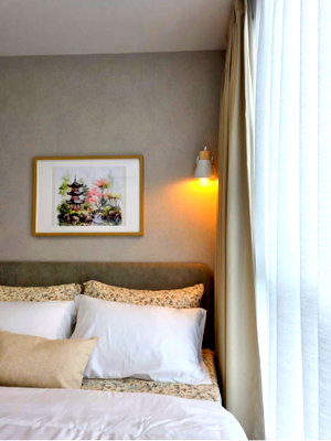Condos for rent : For Rent Atmoz Tropicana Bangna Fully Furnished Beautiful Unit Near Mega & Central