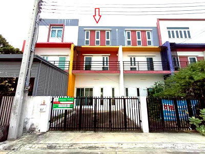 ทาวน์โฮม แม็คโคร บางบัวทอง : ทาวน์เฮ้าส์ 23.2 ตร.วา เดอะแฮปปี้เนส วัดลาดปลาดุก บางบัวทอง นนทบุรี 2.6M