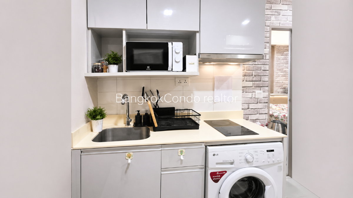 รูป 🍀🍀🍀 Fully furnished💝 ให้เช่า📌 ไอดีโอ โมบิ สุขุมวิท81 (Line:@rent2022)BTS อ่อนนุช ✨พร้อมเข้าอยู่🌼A00724 - รูปที่ 8/10