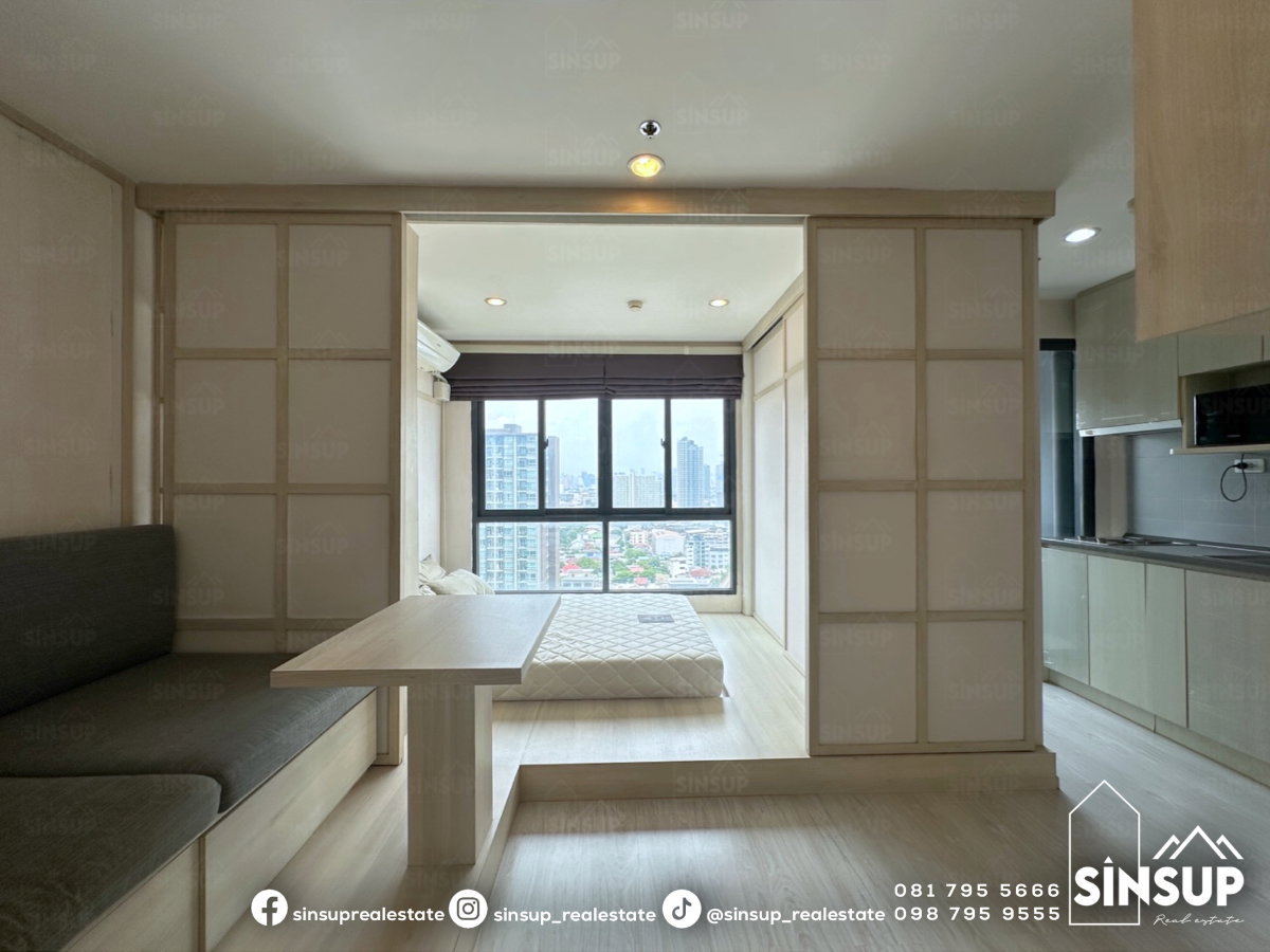 รูป ⭐️ ให้เช่า 𝐈𝐃𝐄𝐎 𝐌𝐨𝐛𝐢 𝐖𝐨𝐧𝐠𝐬𝐚𝐰𝐚𝐧𝐠 𝐈𝐧𝐭𝐞𝐫𝐜𝐡𝐚𝐧𝐠𝐞 ห้องน่ารัก แต่งสวย สไตล์ญี่ปุ่น ติด MRT บางซ่อน - รูปที่ 3/30