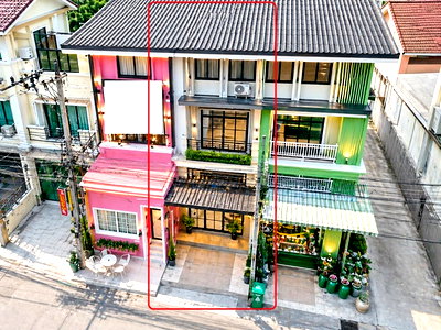 เช่าอาคารพาณิชย์ นิคมอัญธานี (เจมโมโปลิส) : กิ่งแก้ว8-18 รพ. จุฬารัตน์ 9 กฟน. บางพลี 800ม. สนามบิน สุวรรณภูมิ 4กม. อาคารพาณิชย์ 3 นอน 3.5 ชั้น 20 ตร.ว. 252 ตร.ม.