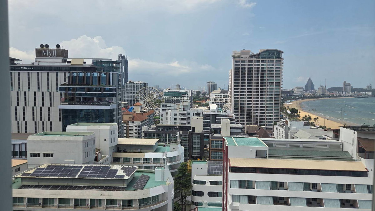 รูป ⛵ Mark land ⛵ Sea view / 14F / Studio room >> THB18,000/month彡 - รูปที่ 9/15