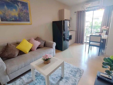 For Rent Condo THE TREE ONNUT STATION Building , Floor 3,1 bed room, Room size 29 sqm