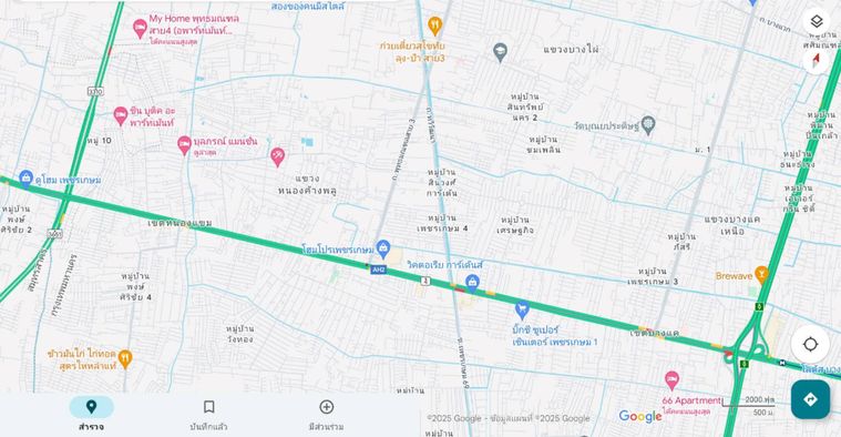 Land for sale, 206 sq wah, Nong Khaem