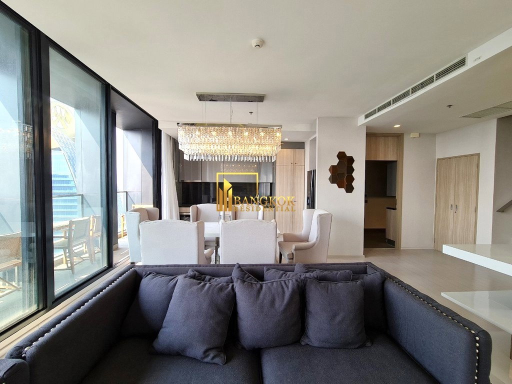 รูป Noble Ploenchit | Stunning 3 Bedroom Duplex Property For Rent - BR9981CD - รูปที่ 3/36