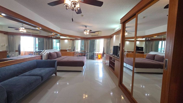 🎥　⛵ Markland ⛵ Sea view / 14F / Studio room >> THB16,000/month彡