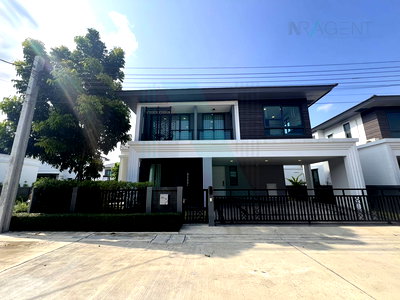 เช่าบ้านเดี่ยว สนามบินสุวรรณภูมิ : 📌 ให้เช่าบ้านเดี่ยว 2 ชั้น แกรนด์ บริทาเนีย บางนา กม.12 4 ห้องนอน 6 ห้องน้ำ