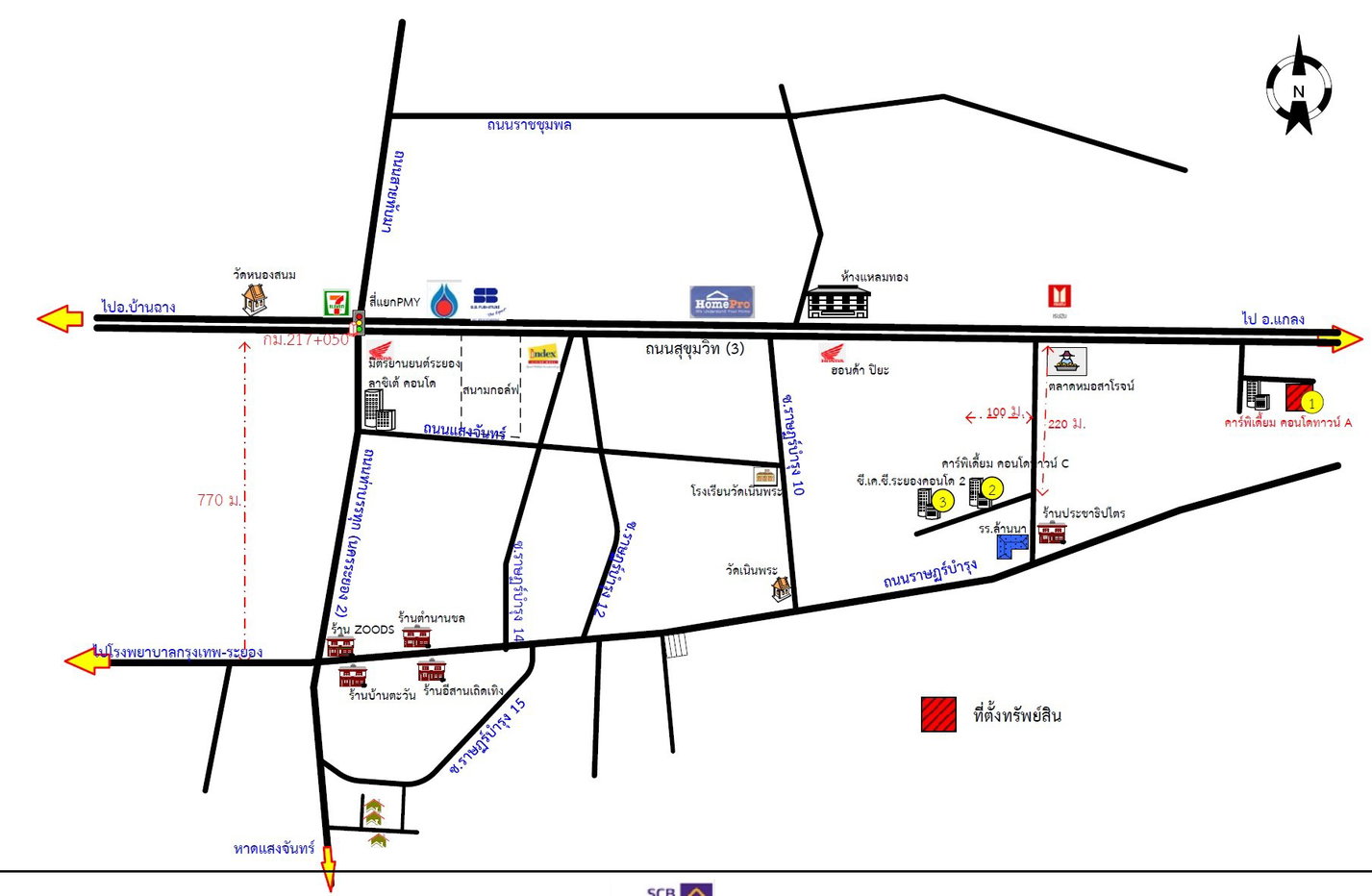picture CONDO 61.22 Sq.m. Muang Rayong Rayong for 3M - 25/25
