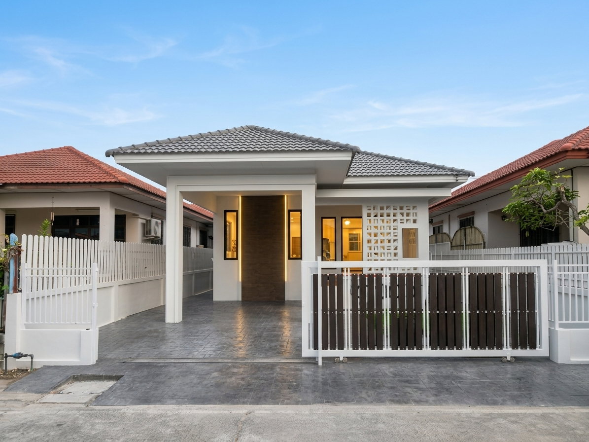 รูป 🏡 บ้านชั้นเดียว รีโนเวทใหม่ "หมู่บ้านฐานมั่นคง คลอง 2" เพียง 2.29 ล้าน  - รูปที่ 2/31