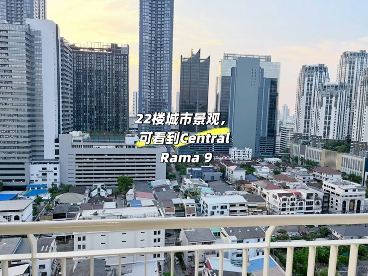รูป ขายห้องรีโนเวทใหม่ลุมพินีเพลสพระราม9  1 ห้องนอน ขนาด 37 ตร.ม.  - รูปที่ 9/15