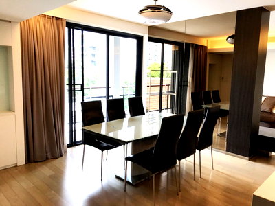 คอนโดให้เช่า : ห้องใหญ่ที่สุดในโครงการ วิวดี MODE Sukhumvit 61 (โหมด สุขุมวิท 61)  ชั้น 1-4 2 ห้องนอน 2 ห้องน้ำ