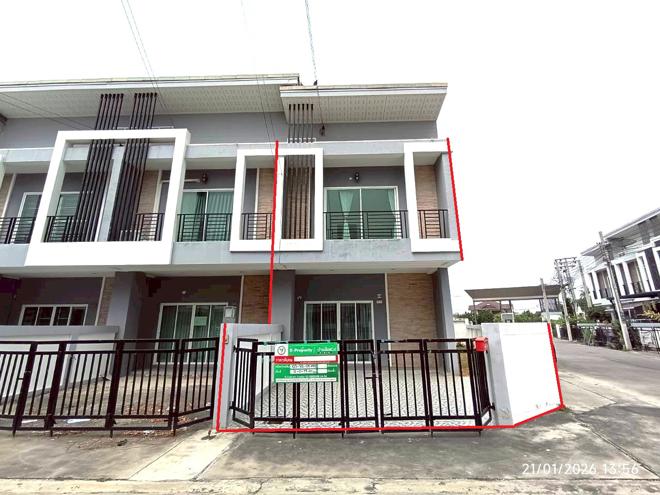 รูป ทาวน์เฮ้าส์ 40.7 ตร.วา วอร่า ทาวน์ รัตนาธิเบศร์-กาญจนาภิเษก บางบัวทอง นนทบุรี 2.5M - รูปที่ 1/30