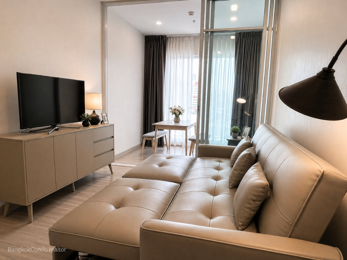 รูป 🍀🍀 Prime condo location 🚆ให้เช่า📌 ศุภาลัย พรีเมียร์ สี่พระยา - สามย่าน (Line:@rent2022)MRT สามย่าน✨พร้อมเข้าอยู่🔖A05559 - รูปที่ 2/9