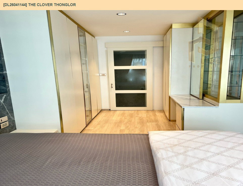 รูป DL26041144 ให้เช่าคอนโด เดอะ โคลเวอร์ ทองหล่อ (The Clover Thonglor) ใกล้ BTS ทองหล่อ พร้อมเข้าอยู่ โทรด่วน 0800343450 LineID @655ebbvc - รูปที่ 14/19