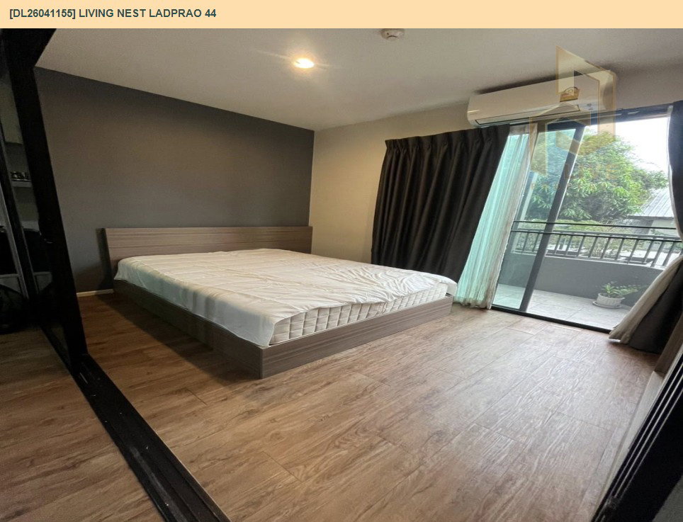 รูป DL26041155 ขายคอนโด ลิฟวิ่ง เนสท์ ลาดพร้าว 44 (Living Nest Ladprao 44) ใกล้ MRT ลาดพร้าว พร้อมเข้าอยู่ โทรด่วน 0638692663 LineID @655ebbvc - รูปที่ 2/6
