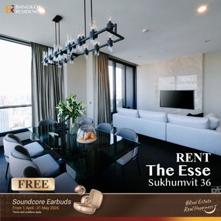 รูปภาพ Rent Condo, The Esse Sukhumvit 36 ⭐ 3BR 123.93 sq.m. 190K, Ultra-rare 3BR unit 💎 Near BTS Thonglo