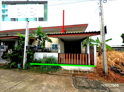 ทาวน์โฮม สำนักงานขนส่งจังหวัดระยอง : ทาวน์เฮ้าส์ 26.9 ตร.วา อินทิรา ทาวน์ เมืองระยอง ระยอง 1.5M