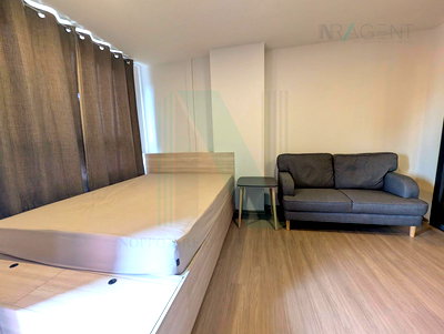 Condos for rent Mega Bangna : For Rent Condo THE MUVE BANGNA Building A, Floor 8,Studio, Room size 25 sqm