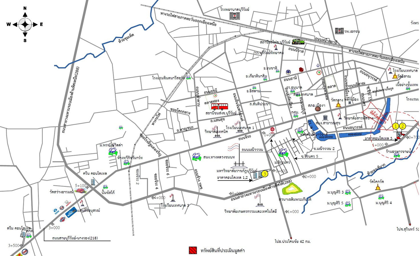 รูป ห้องชุด/คอนโดมิเนียม 27.83 ตร.ม. ห้องชุด ธาดา คอนโด เทล 3 [ชั้น 3] เมืองบุรีรัมย์ บุรีรัมย์ 1.3M - รูปที่ 11/11