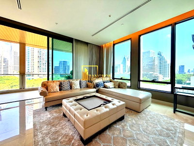 คอนโดให้เช่า : Sindhorn Residence | Luxurious 3 Bedroom Condo in Chidlom - BR61268CD