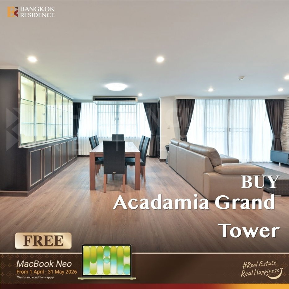 รูป 🏙️ขาย Penthouses สุขุมวิท 43 Academia Grand Tower ใกล้ BTS พร้อมพงษ์ ดีลพิเศษ ห้องใหญ่✨ - รูปที่ 1/13