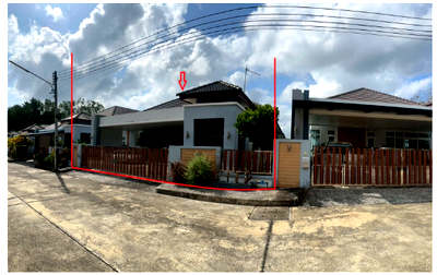 บ้านเดี่ยว สงขลา : บ้านเดี่ยว 65 ตร.วา โครงการ บ้านกาญจนทรัพย์ ท่าข้าม สงขลา หาดใหญ่ สงขลา 4.3M