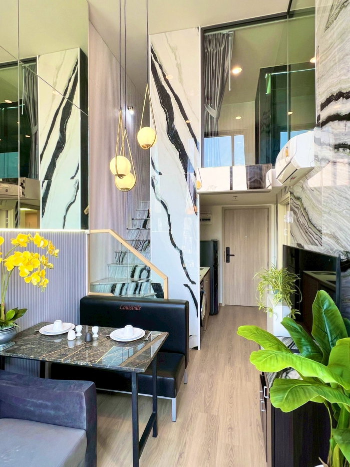 รูป Condo ย่านพระราม 4 เชื่อมอโศก | ห้องใหม่ | ชั้นสูง | วิวสูง | เงียบสงบ - รูปที่ 3/28