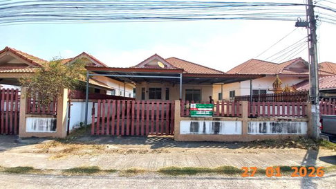 บ้านเดี่ยว 52 ตร.วา แปลงยาว ฉะเชิงเทรา 1.6M