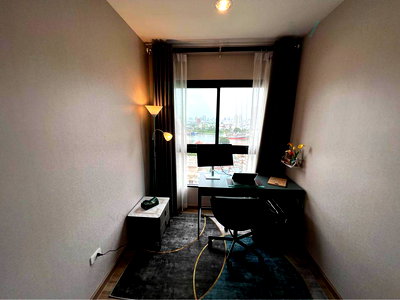 Condos for rent : 🎉 For rent condo NICHE MONO CHAROEN NAKORN Building 1, Floor 17,1 bed room, Room size 49.00 sqm