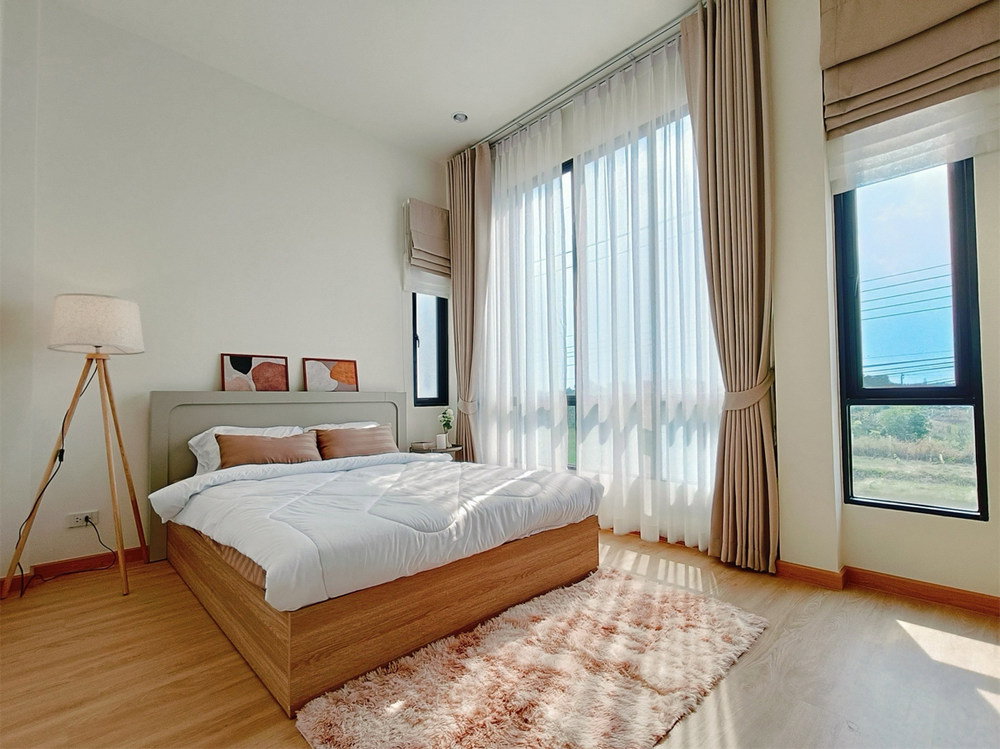 รูป Call : 095-935-1982 บ้านแสนรัก พาร์ควิว รามอินทรา มีนบุรี เฟสใหม่ หลังมุม - วิวสวน ใกล้เมือง ใช้ชีวิตสบายทุกวัน - รูปที่ 3/6