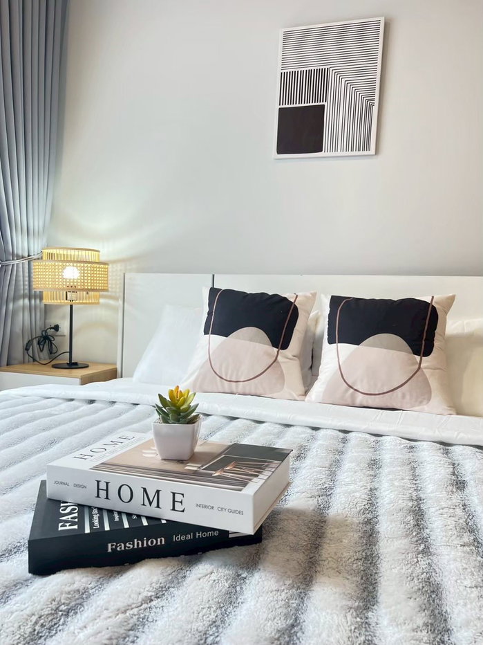 รูป ให้เช่า ชีวาทัย ปิ่นเกล้า ห้องใหม่ ห้องมุม แต่งครบ พร้อมอยู่ NC0102 - รูปที่ 2/14