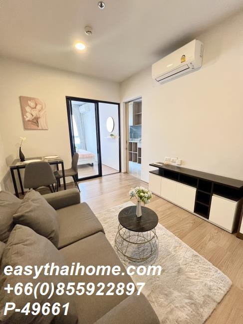 รูป P-49661 วิวเมืองสวย! ชีวาทัย ปิ่นเกล้า 1 ห้องนอน ใกล้ MRT บางยี่ขัน 14,500 บาท | Line Id: @easythaihome | 085-592-2897 - รูปที่ 6/16