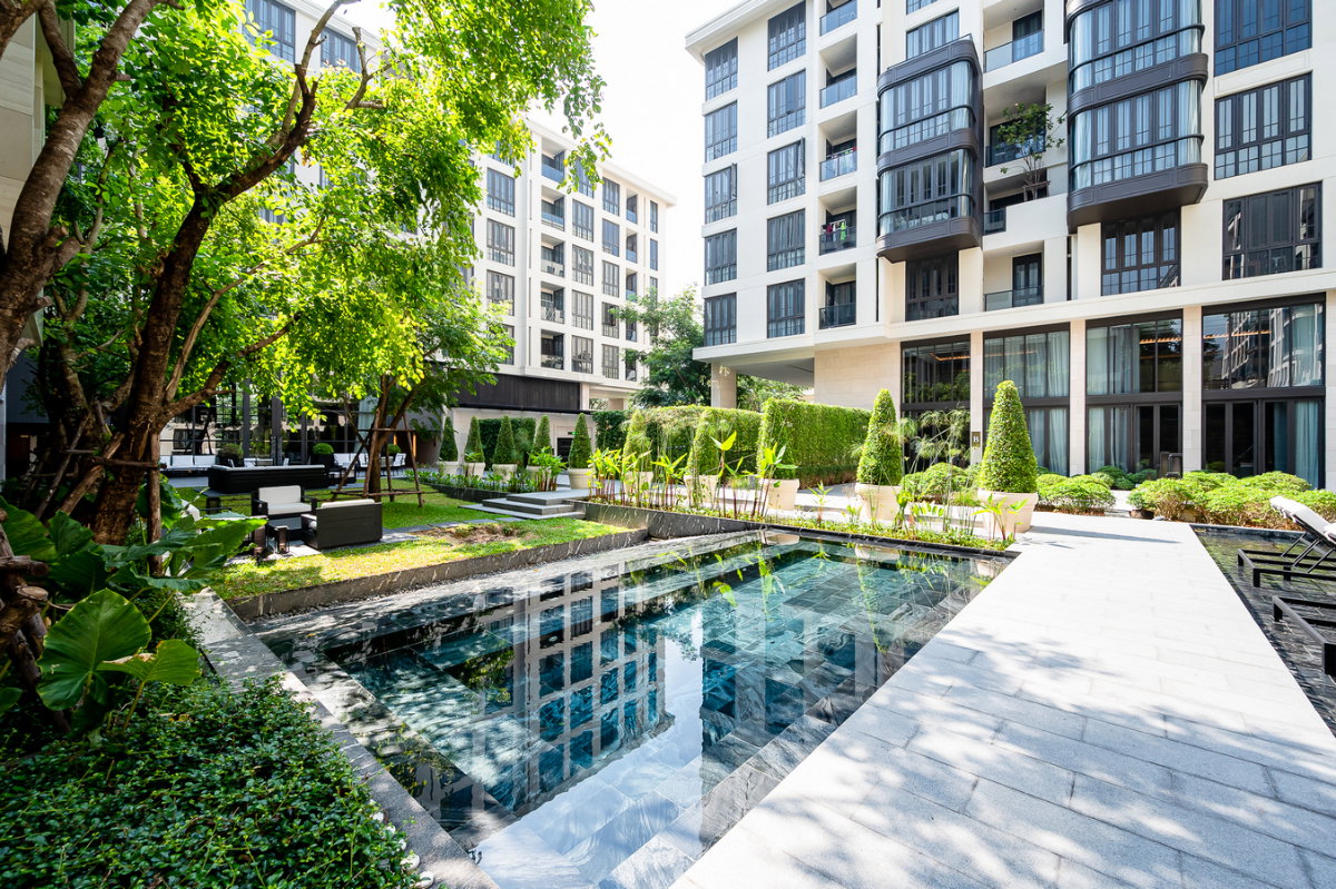 รูป ✅ ✅ ให้เช่า - The Reserve Sukhumvit 61 , Super Luxury 2 ห้องนอน พร้อมเข้าอยู่ ติดต่อไลน์ @bktasset หรือโทร 095-325-8928 - รูปที่ 3/7