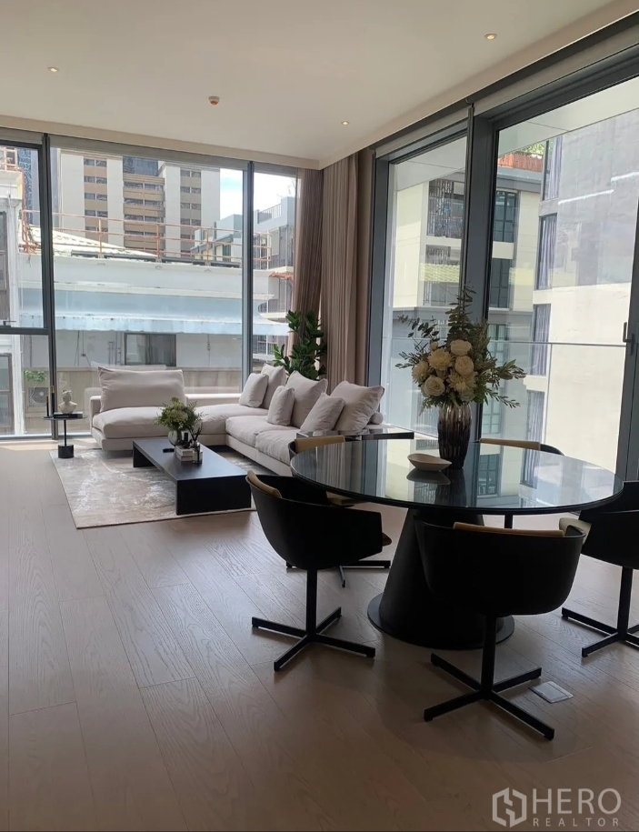 รูป For rent 2 Bedroom Condominium in SCOPE Langsuan in Lumphini, Pathum Wan, Bangkok HRE00669 - รูปที่ 2/8