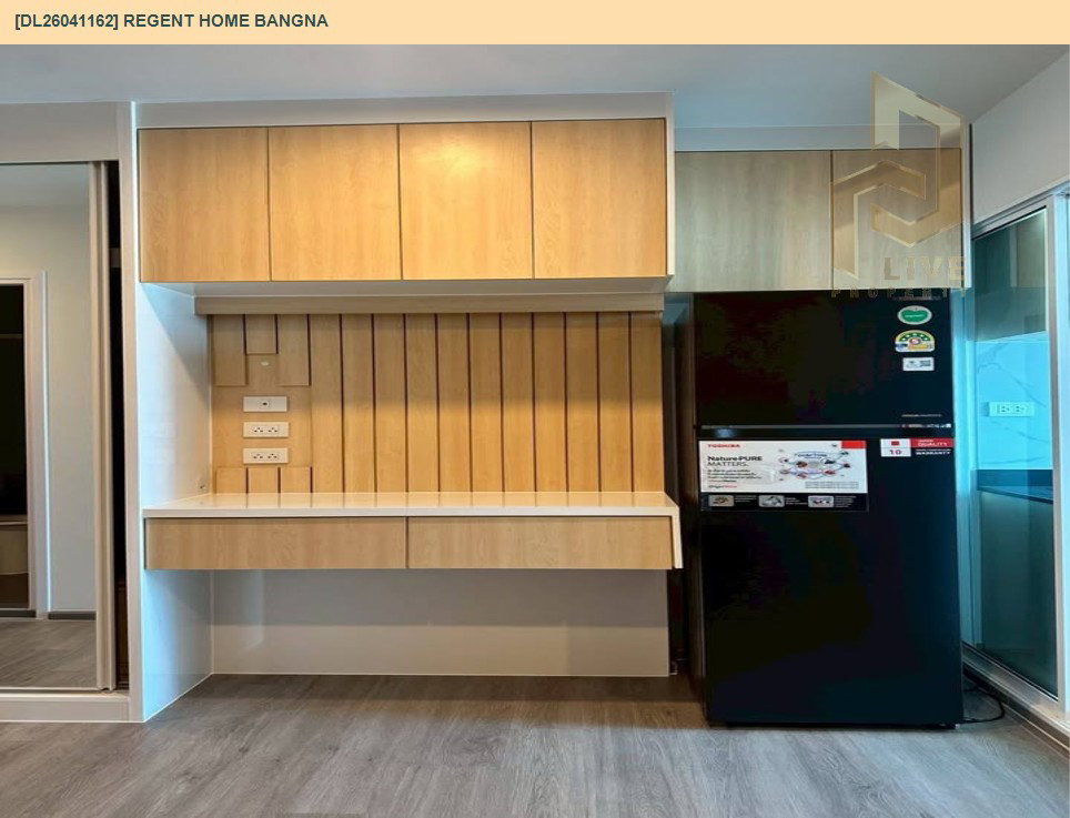 รูป DL26041162 ให้เช่าคอนโด รีเจ้นท์ โฮม บางนา (Regent home bangna) ใกล้ BTS บางนา พร้อมเข้าอยู่ โทรด่วน 0614453194 LineID @162cjixi - รูปที่ 4/10