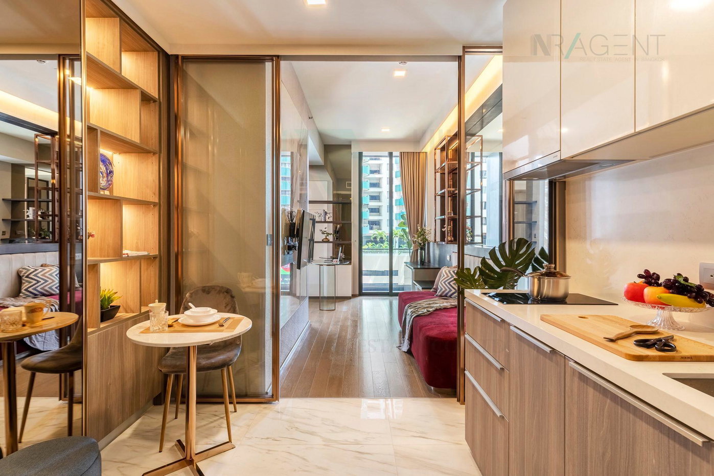 รูป 🚩Best room!🚩 ให้เช่าคอนโด เซอเลส อโศก อาคาร 1 ชั้น 12 1 ห้องนอน ขนาด 42.00 ตรม ใกล้ เทอร์มินัล 21 - รูปที่ 7/8