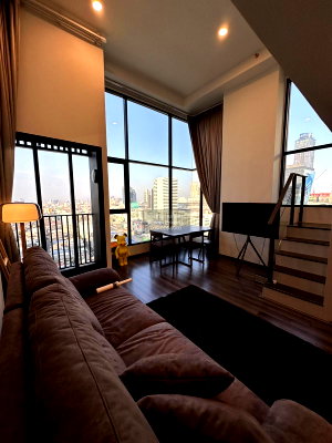 Condos for rent : For Rent Condo , KnightsBridge Space Rama 9 , Duplex , MRT-Phra Ram 9 , Din Daeng , Din Daeng , Bangkok , CX-92261 ✅ Live chat with us ADD LINE @connexproperty ✅