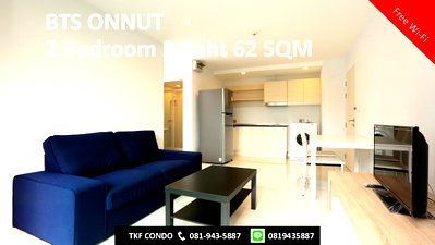 Condos for rent : TKF Condo Room for Rent Near Sukhumvit 52 62 Sqm