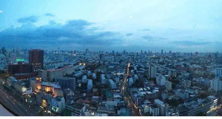 รูป ให้เช่าคอนโดติด MRT ห้วยขวาง ห้องมุม ชั้นสูง วิวสวย พร้อมอยู่ - รูปที่ 15/15