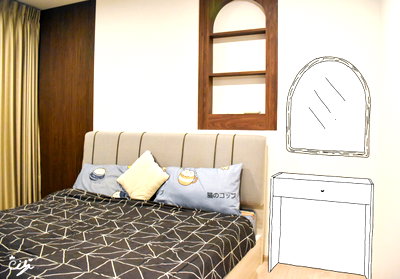 Condos for rent : Minimalist condo, fully furnished with appliances @ Niche Mono Chaengwattana
