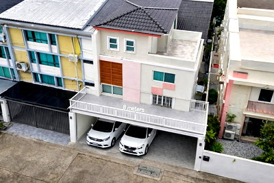 เช่าบ้านเดี่ยว ถนนลาดพร้าว : ใกล้ เซ็นทรัลอีสต์วิลล์ 400 ม. ถ.ลาดพร้าว71นาคนิวาส12-22 บ้าน 4 ชั้น หน้ากว้าง 8 เมตร 4นอน 3 น้ำ ถนนประดิษฐ์มนูธรรม 28 ตร.ว. 450 ตร.ม.