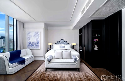 เช่ากิจการ BTS พระโขนง : For rent 1 Bedroom Condominium in La Clef Bangkok by The Crest Collection in Phra Khanong Bangkok BTS Thonglor HRE00597
