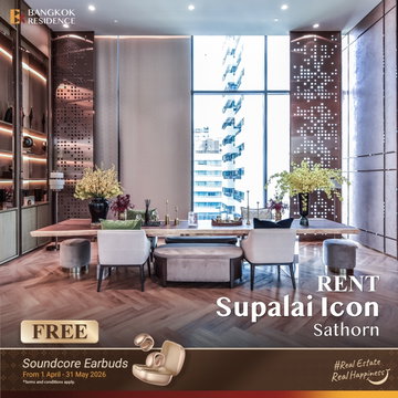 เช่าคอนโด 💎 Supalai Icon Sathorn 1นอน 45ตรม 45k ห้องรีโนเวทใหม่ พร้อมวิวสวย 🌠ใกล้ BTS ช่องนนทรี  