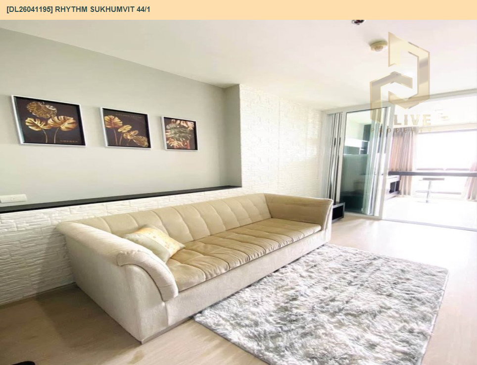 รูป DL26041195 ขายคอนโด ริทึ่ม สุขุมวิท 44/1 (Rhythm Sukhumvit 44/1) ใกล้ BTS พระโขนง พร้อมเข้าอยู่ โทรด่วน 0614453194 LineID @162cjixi - รูปที่ 4/11