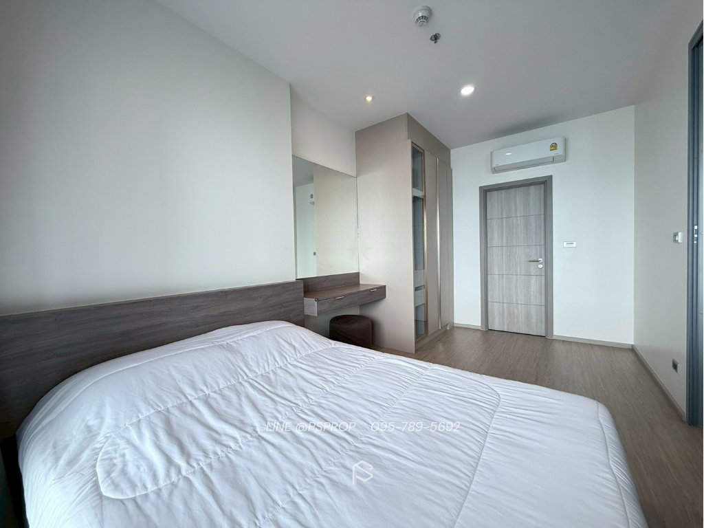 รูป คอนโดเช่าบางพระ ใกล้ตลาดหนองมนติดถนนสุขุมวิท The Symphony Condo✅ พร้อมเข้าอยู่ #CRS0445 - รูปที่ 11/16