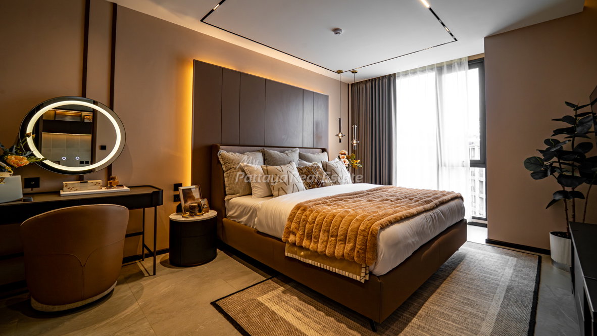 รูป 🛏️ 1 ห้องนอน - 🛁 1 ห้องน้ำ - 🏙️ City View - 🌏 ชื่อชาวต่างชาติ - 🏢 The Panora Estuaria Na-Jomtien - รหัส: PANOE01 - รูปที่ 8/20